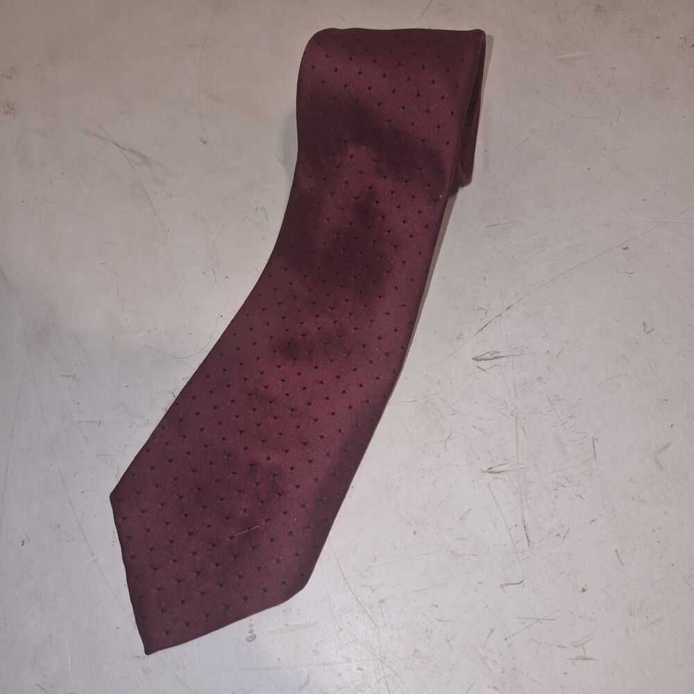 Jg Hook Mens Red And Black Tie 3½ Inch